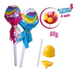 Mega Lollipop Unicorno 80g | Graziano Sas