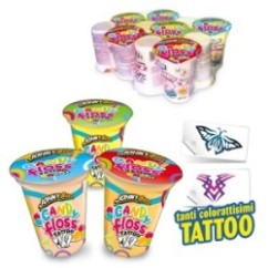 Zucchero Filato con Tattoo 20g | Graziano Sas