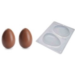 Stampo Uova di Pasqua in Plastica - 240/250g | Graziano Sas