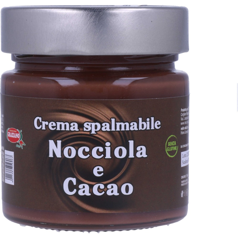 Crema spalmabile Nocciola e Cacao 250g