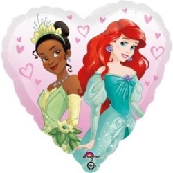 Mylar Cuore Principesse