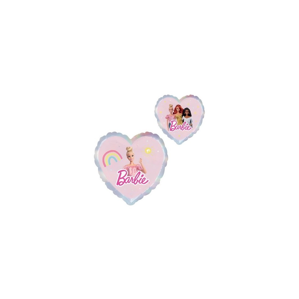 Mylar Cuore Barbie