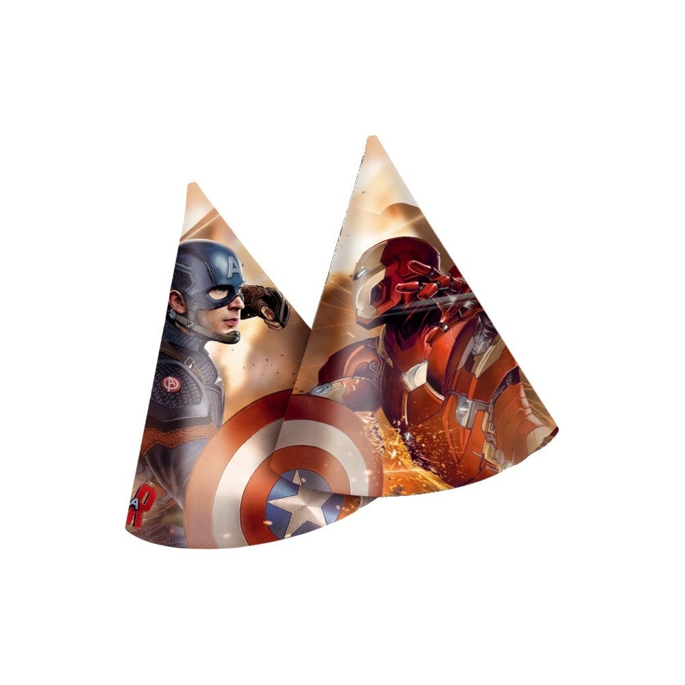 Avengers Cappellini 6 Pz