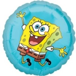 Mylar 18'' Spongebob fondo azzurro | Graziano Sas
