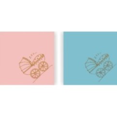Tovaglioli Bebe' 25x25 cm | Graziano Sas