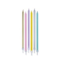 Candeline stelo Rainbow 15 cm | Graziano Sas