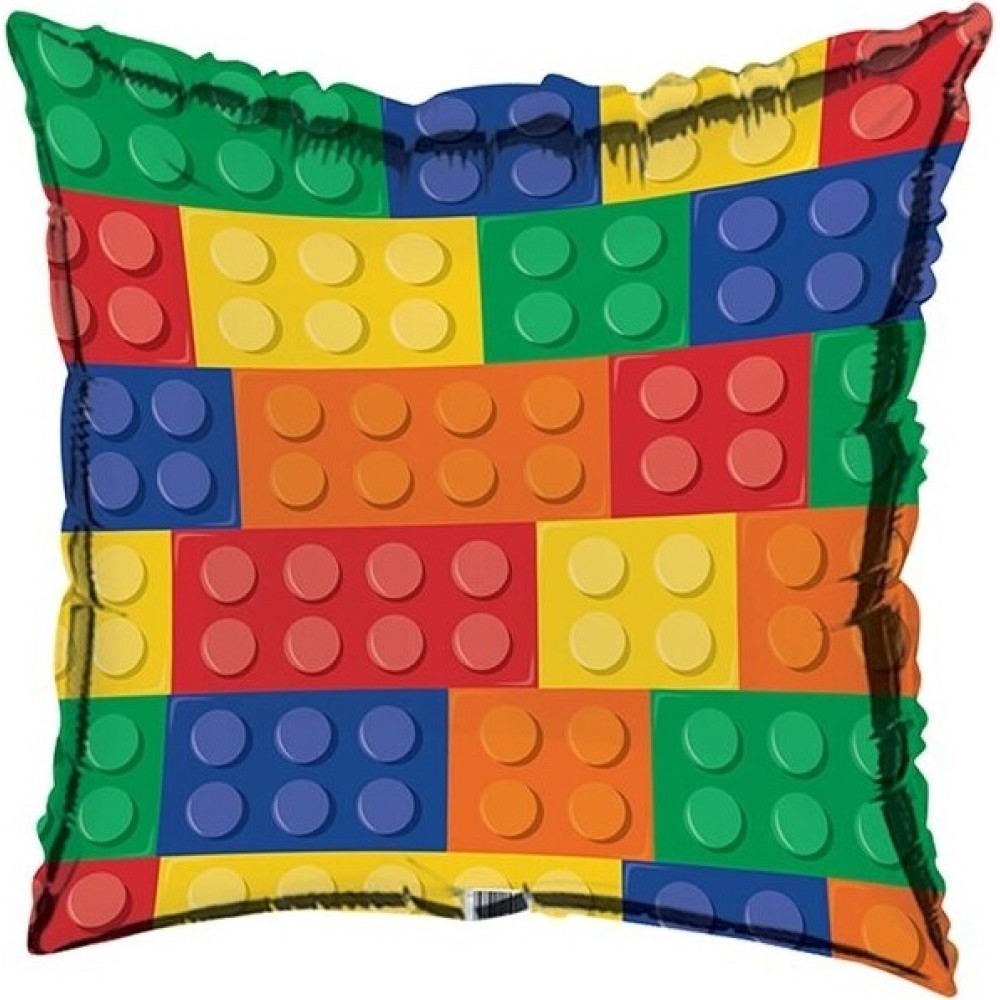 Mylar quadrato Mattoncini colorati | Graziano Sas