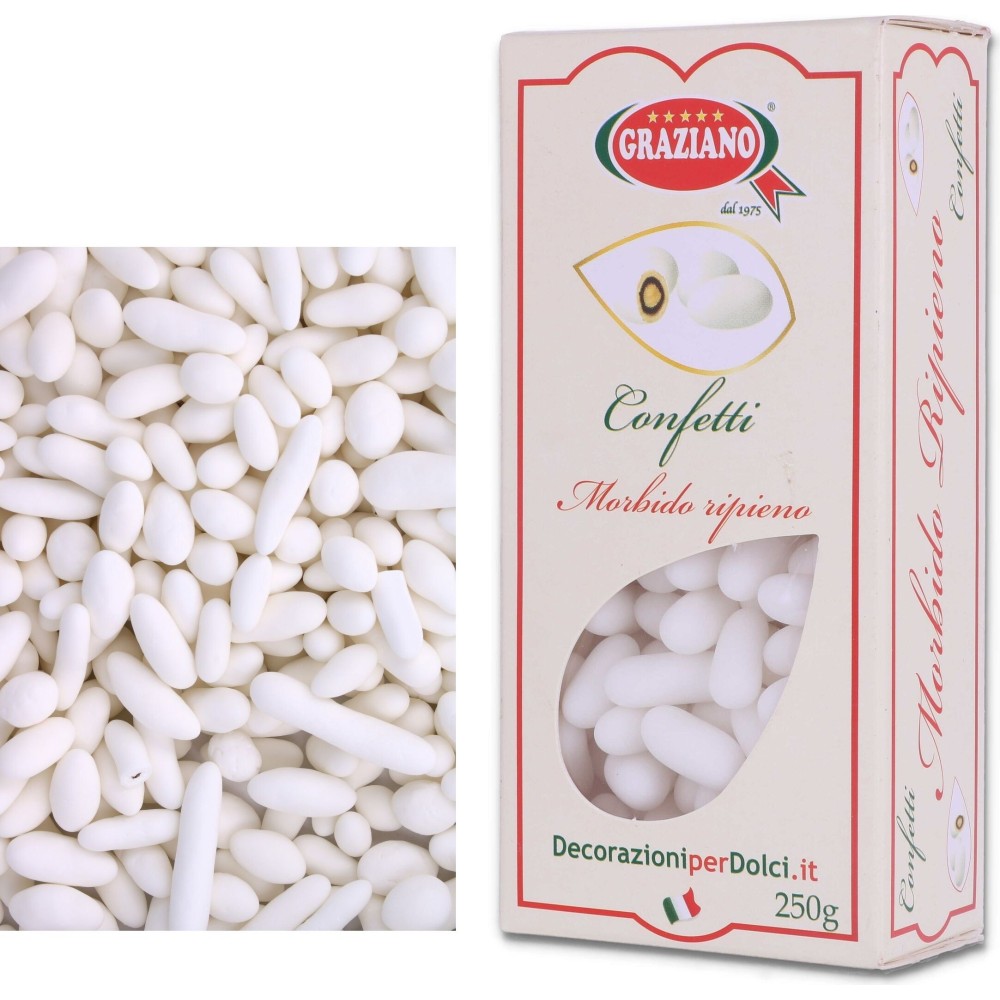 Confetti Cannellini Bianchi alla Cannella 250 g | Graziano