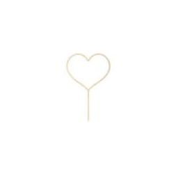 Cake Topper Cuore in legno