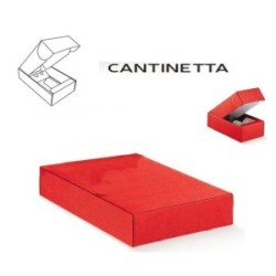 Cantinetta porta 3 bottiglie rosso