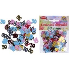 Coriandoli Decorativi 30 anni Graziano | Graziano Sas
