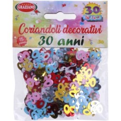 Coriandoli Decorativi 30 anni Graziano