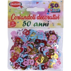 Coriandoli Decorativi 50 anni Graziano