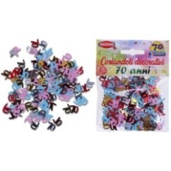 Coriandoli Decorativi 70 anni Graziano | Graziano Sas