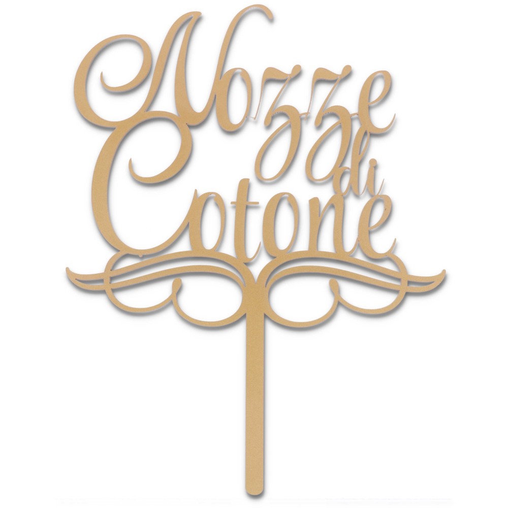 Cake Topper Nomi personalizzati