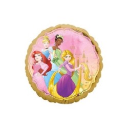 Mylar 18'' Principesse Disney Bordo Oro