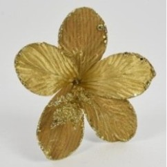 Fiore Natalizio Magnolia oro 20 cm | Graziano Sas