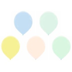 Palloncini Macaron Pastello 14" Pz.50 | Graziano Sas