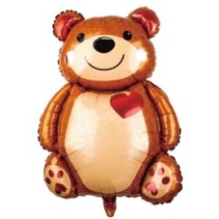 Mylar 35'' Orso Cuore | Graziano Sas