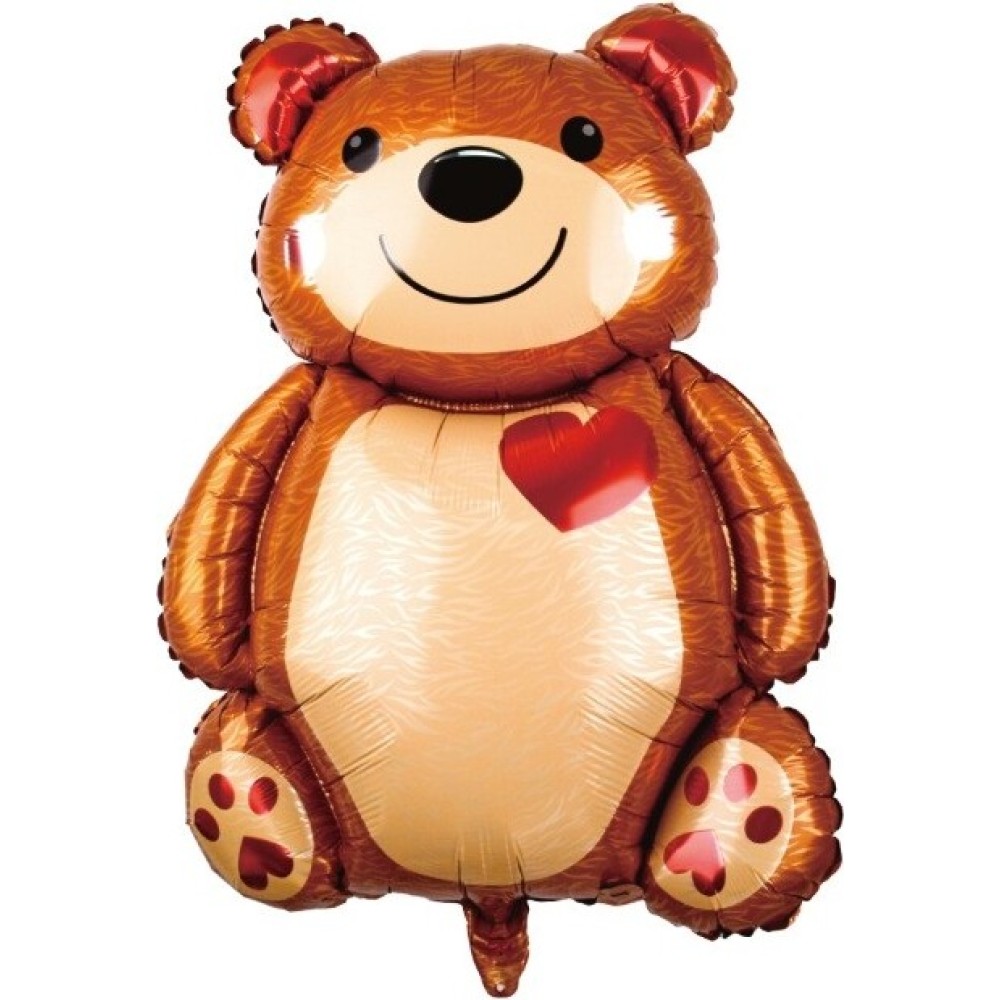 Mylar 35'' Orso Cuore | Graziano Sas