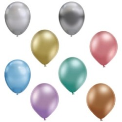 Palloncini Cromati 5 Pollici 100 Pezzi in Lattice