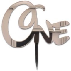 Cake Topper One Plex | Graziano Sas