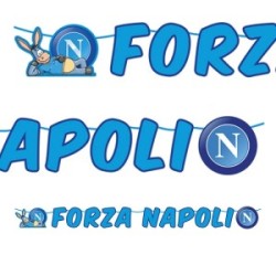 Festone Kit Scritta Maxi Forza Napoli