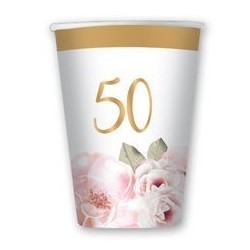 Bicchieri 50 Anni Oro 80 cc Set 8 Nozze d’Oro | Graziano