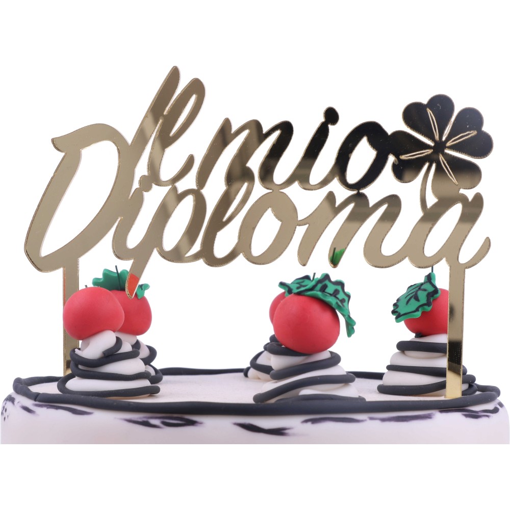 Cake Topper Diploma