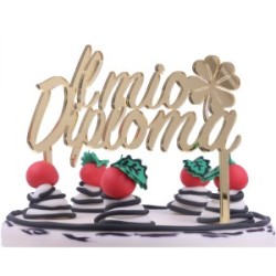 Cake Topper Diploma