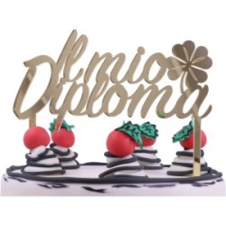 Cake Topper Diploma