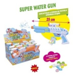 Super pistola ad acqua con caramelle 3g | Graziano Sas