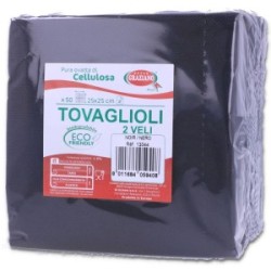 Tovaglioli colorati biodegradabili