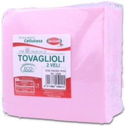 Tovaglioli colorati biodegradabili