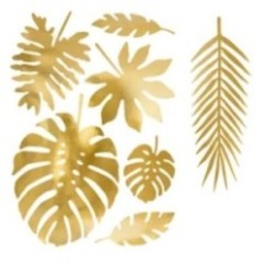 Foglie Tropicali Oro 21 Pz | Graziano Sas