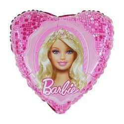 Mylar Cuore Barbie