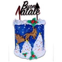 Cake Topper Buon Natale