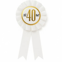 Coccarda 40 Anni Bianca | Graziano Sas