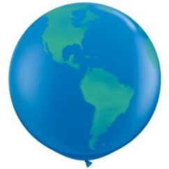 Mongolfiera Globo Qualatex 36" 2 pz | Graziano Sas