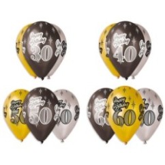Palloncini in Lattice Happy Birthday Anni 6 Pz | Graziano Sas