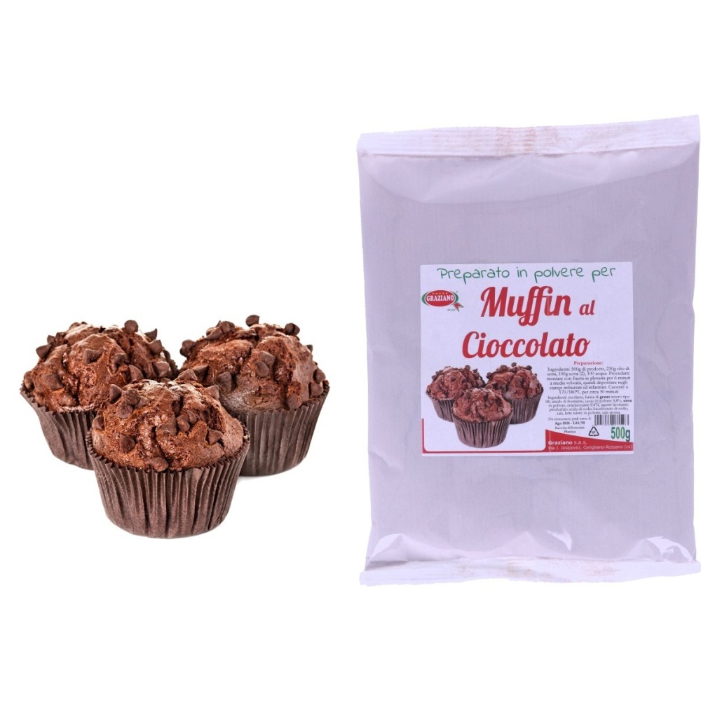 Preparato per Muffin al cioccolato 500 g