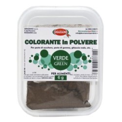 Colorante verde in polvere per alimenti