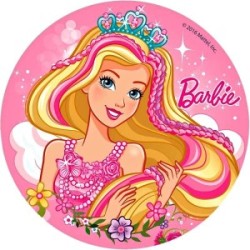 Cialda Barbie per torta