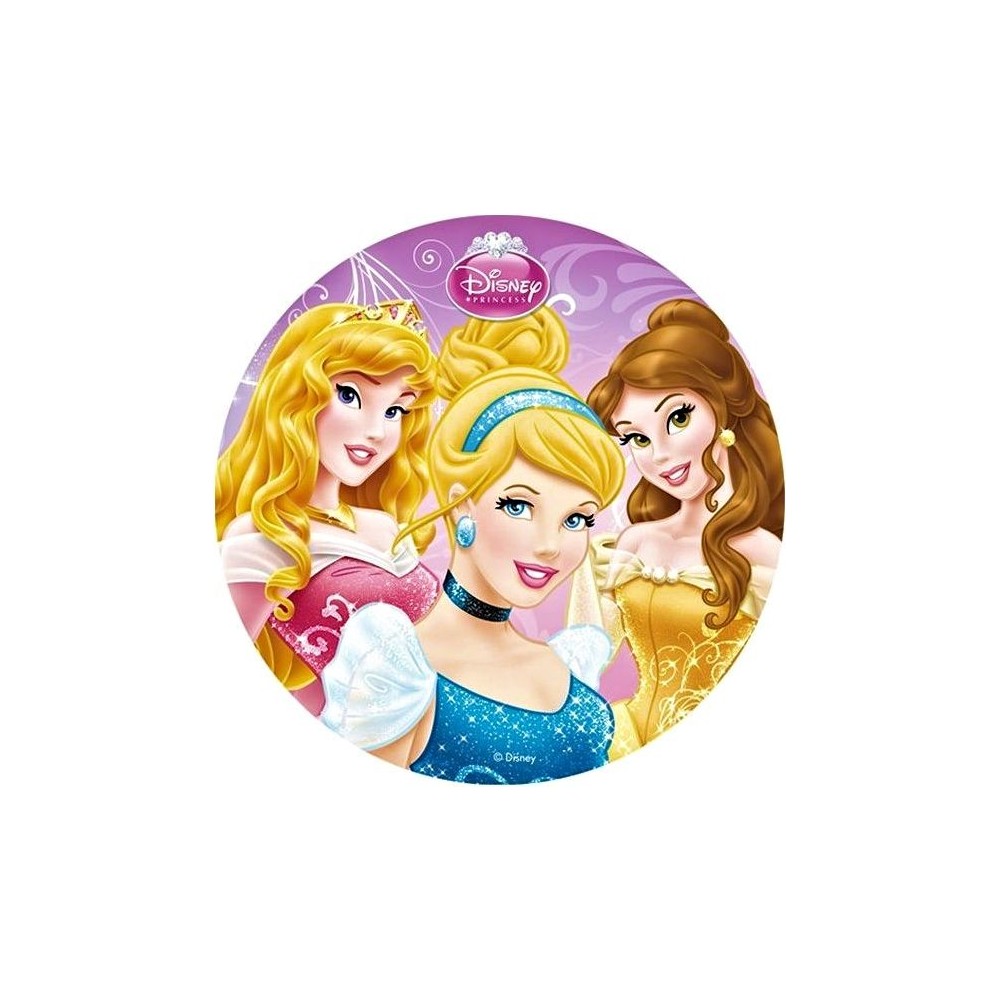 principesse disney cialda torta