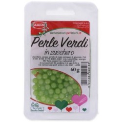 perle di zucchero verde