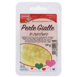 perle di zucchero giallo