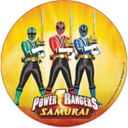 Cialda Power Rangers torta