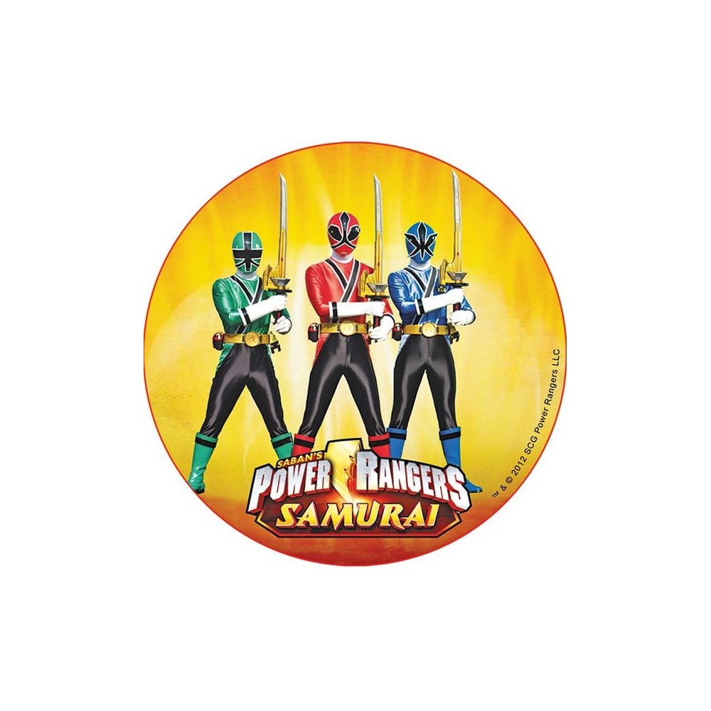 Cialda Power Rangers torta