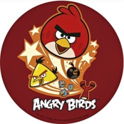 Cialda per torta Angry Birds Graziano
