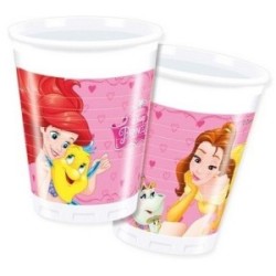 principesse disney bicchieri